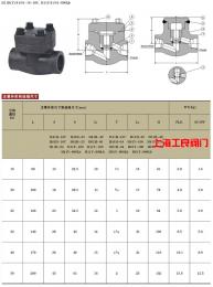 鍛鋼止回閥