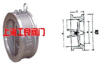 H76W對夾式蝶形止回閥